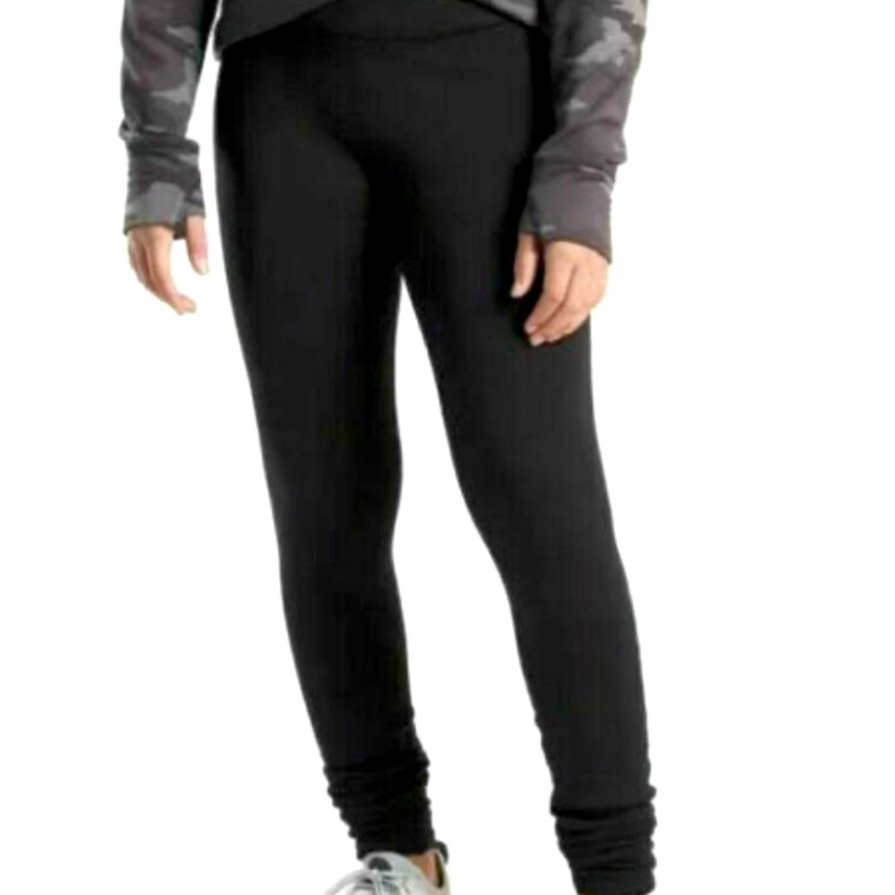 Athleta Girl Polartec Tights Leggings Black XXL